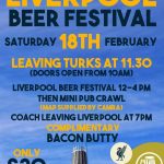 Coach trip to Liverpool Beer Festival inc pub wander