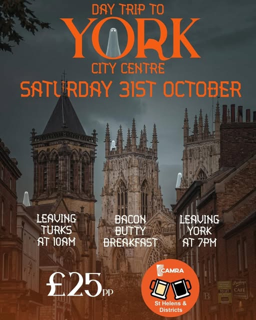 (31/10/26) Coach trip to York